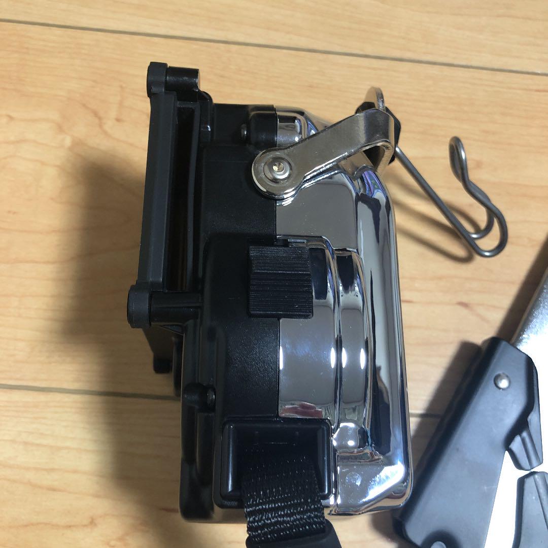 タジマ フック付き 箱なし 未使用品 QoxPR-m59168786255 リール式安全帯 TR150 クローム 特価超激安