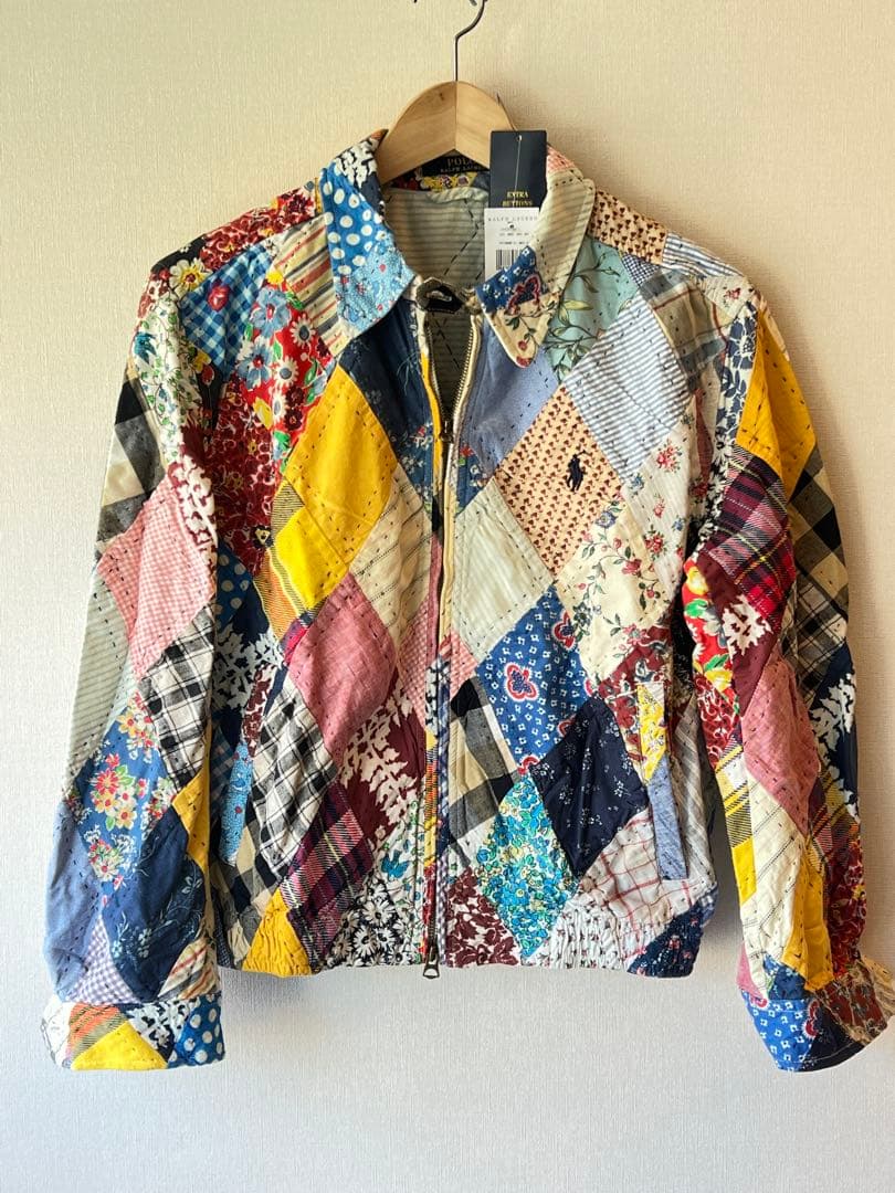 Polo パッチワーク ジャケット 新品タグ付き M