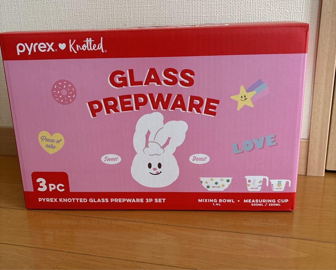 グランドセール Pyrex ボウル 計量カップ knotted パイレックス× 調理器具