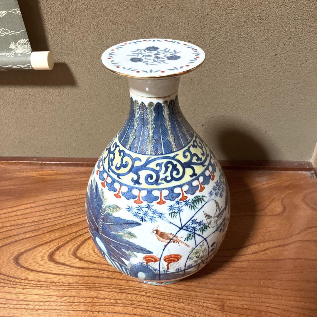 花瓶 花器 壺 靖男 骨董品 工芸品-
