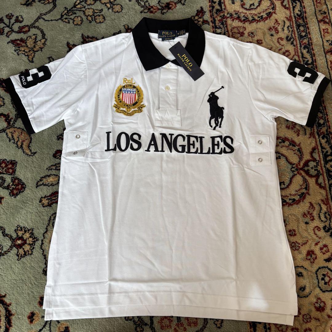 【未使用 タグ付き】ポロラルフローレン ビッグポニー LOS ANGELES 新品・タグ付き ポロラルフローレン ビッグポニー LOS ANGELES M