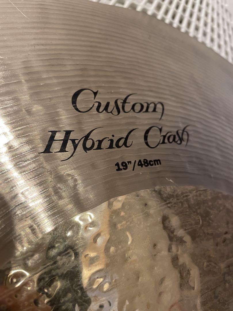 Zildjian K Custom Hybrid 19インチ クラッシュシンバル