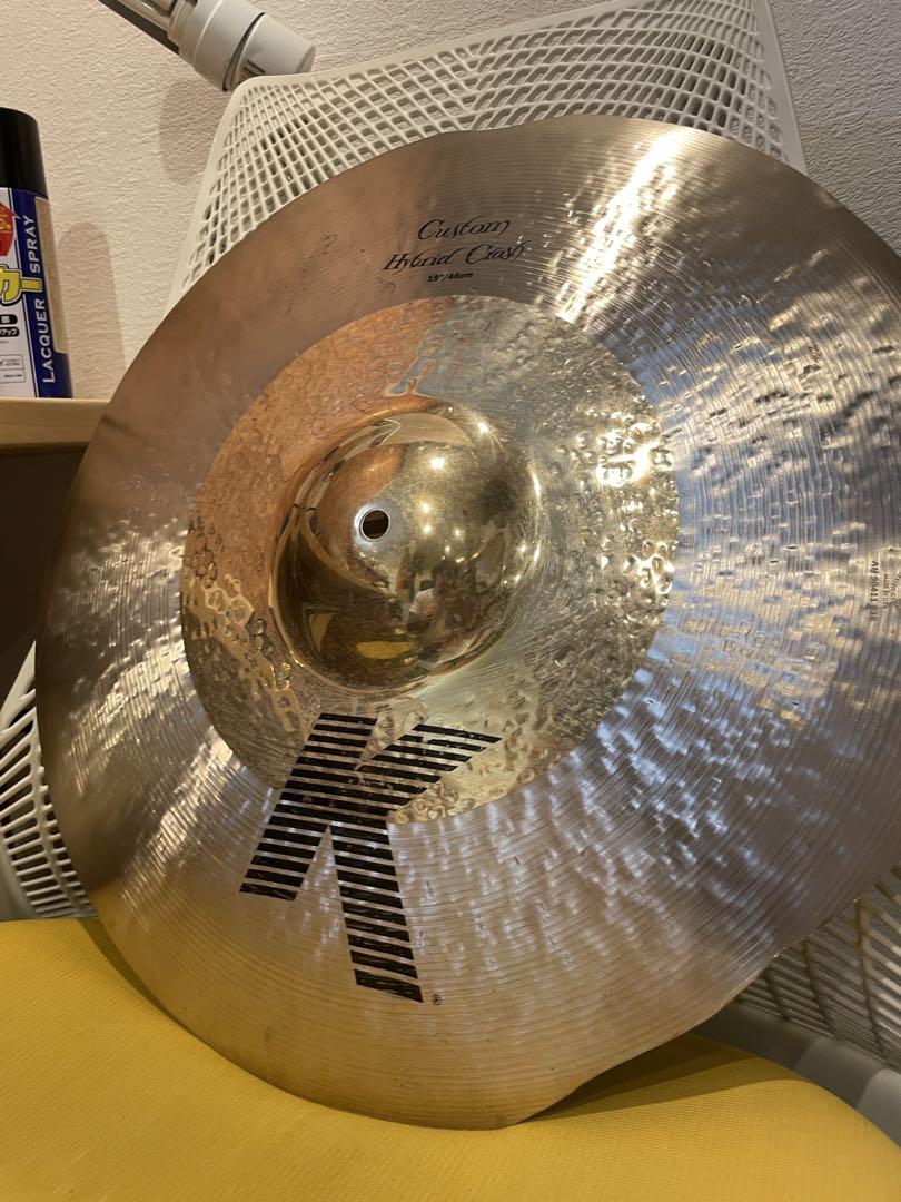 Zildjian K Custom Hybrid 19インチ クラッシュシンバル