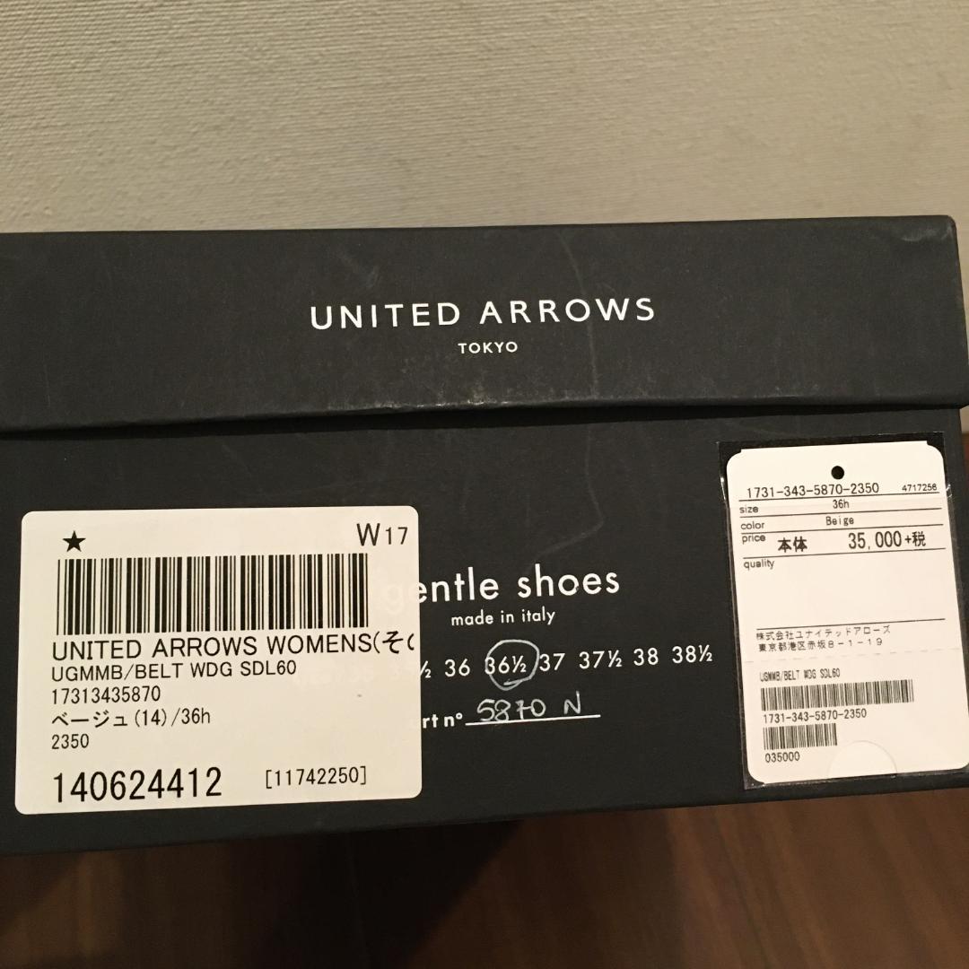 未使用 UNITED ARROWS Gentle Shoes 画像8