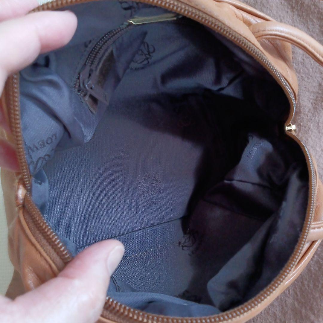 LOEWE　レザー ハンドバッグ