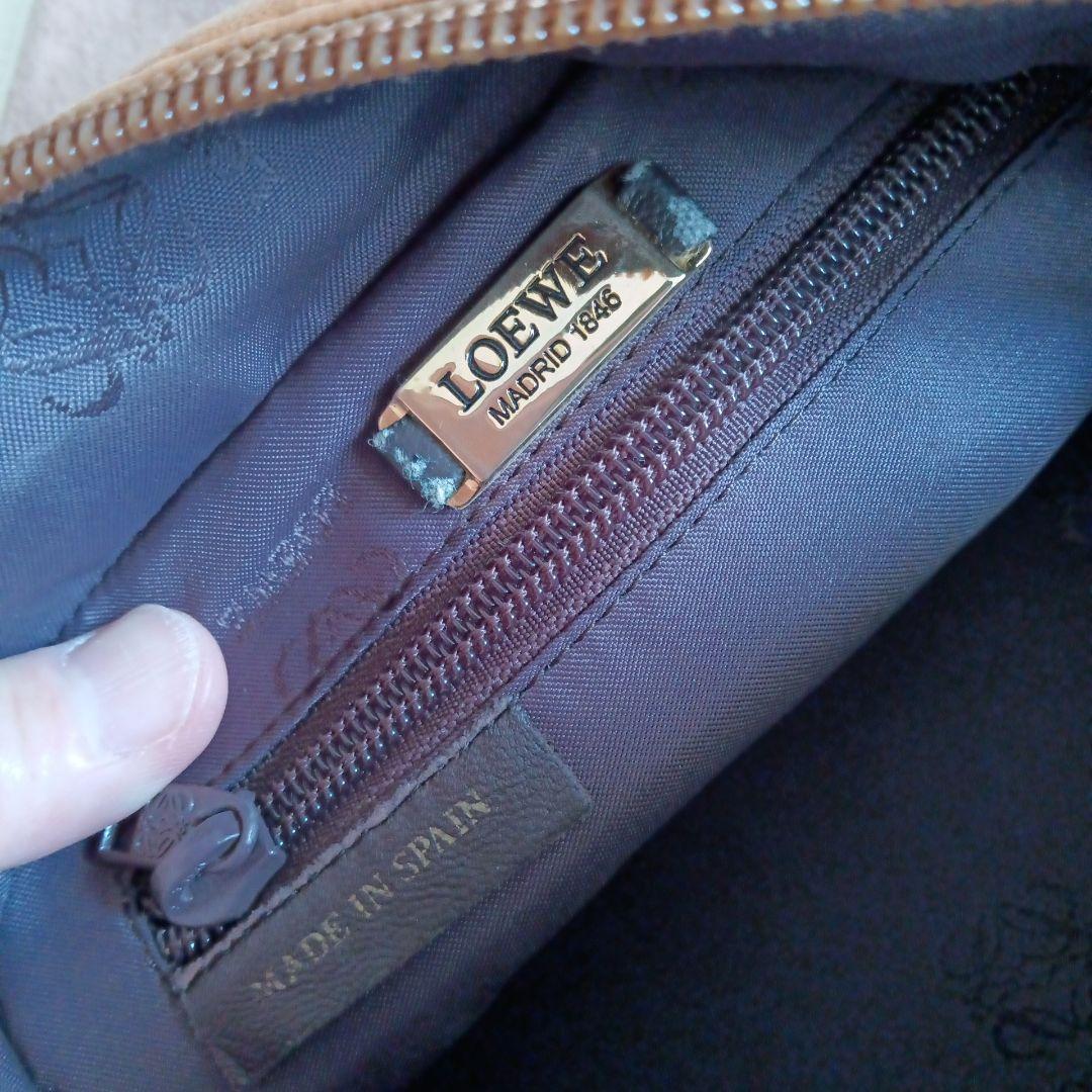 LOEWE　レザー ハンドバッグ