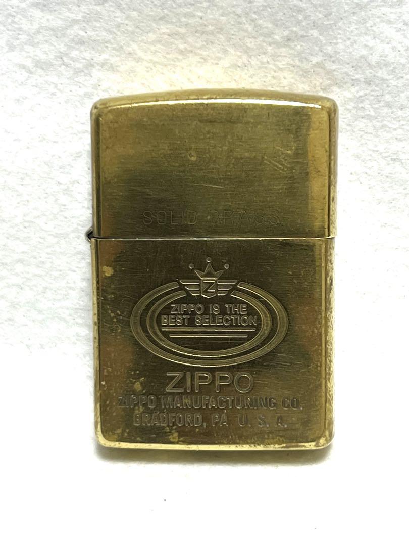 ZIPPO ベストセレクション オイルライター ソリッド ブラス