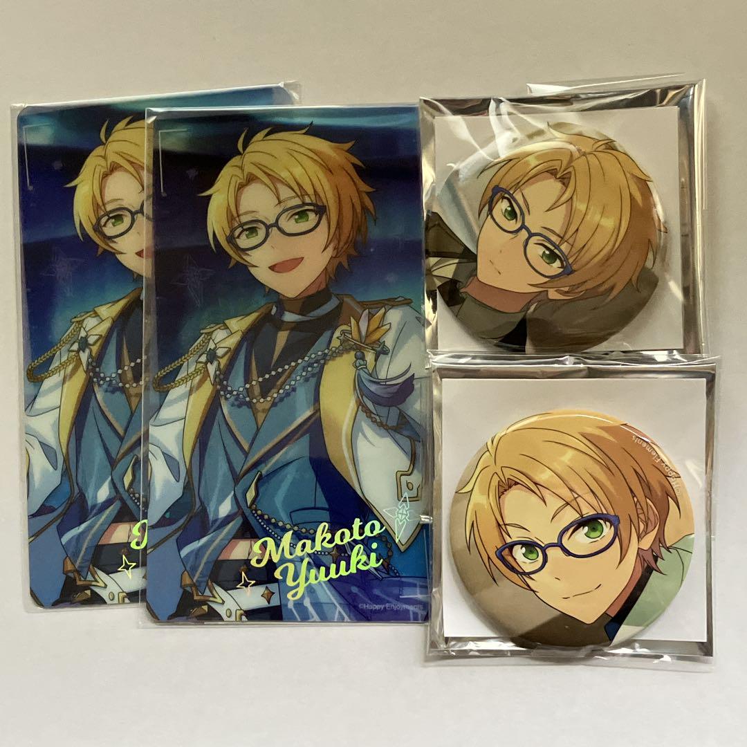 あんスタ 遊木真招募クリアカード 缶バッジ セット - メルカリ