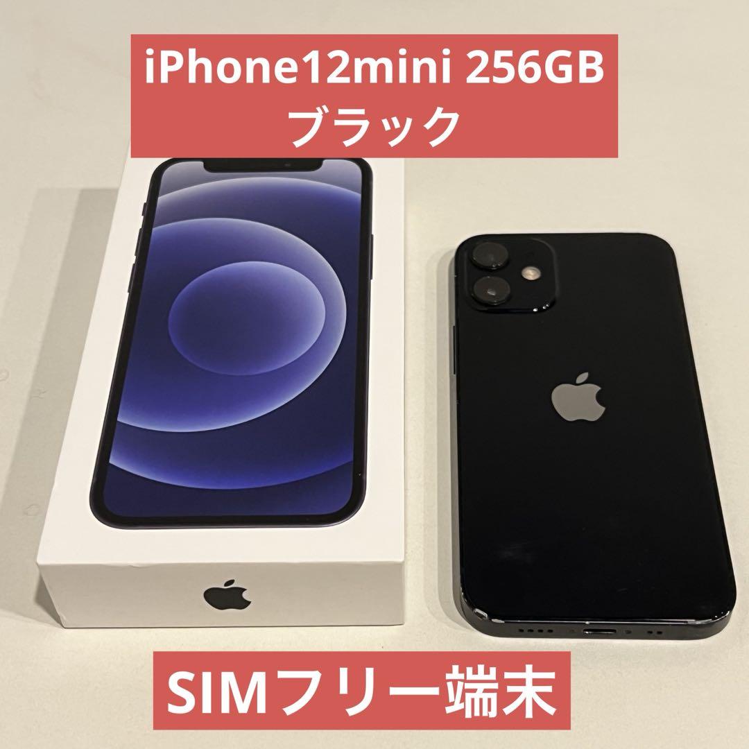 iPhone12mini 256GB midnight ブラック