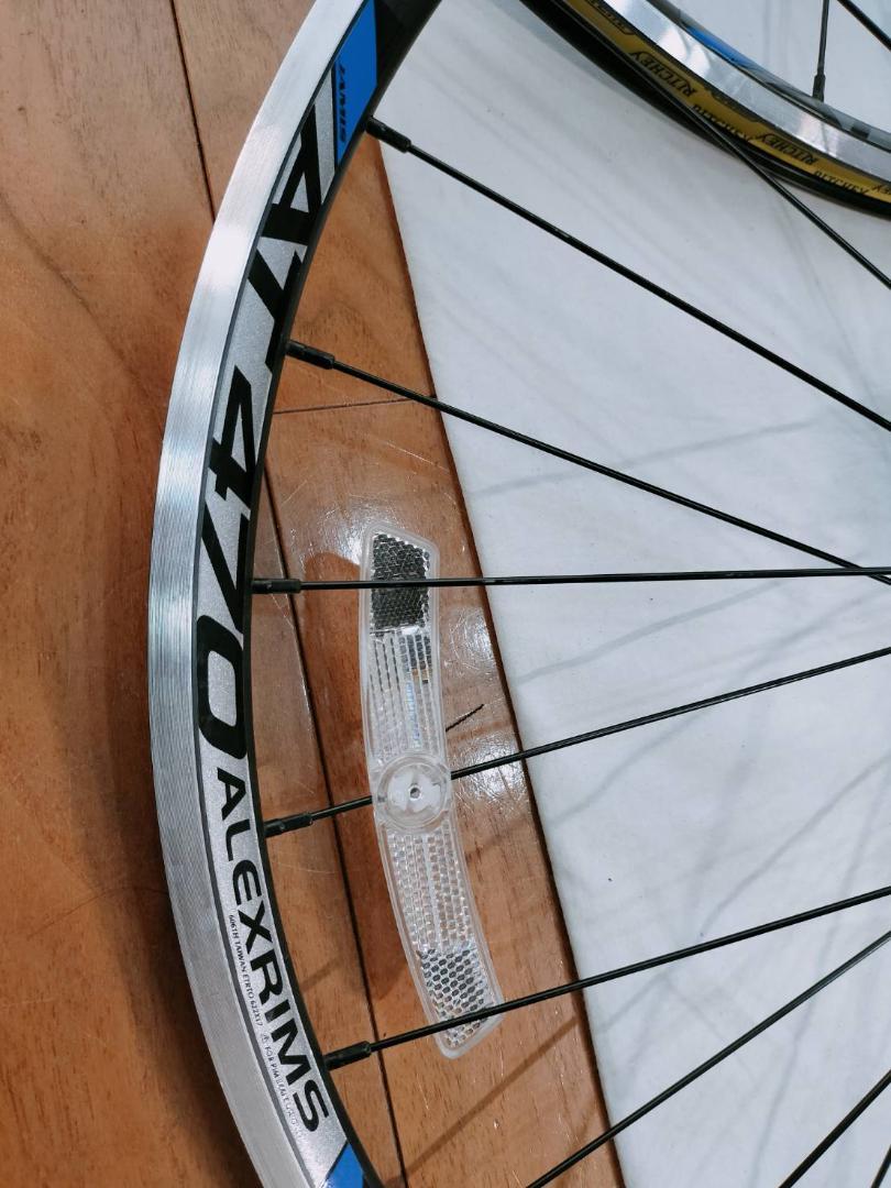 ☆中古　ALEXRIMS 「アレックスリム」 AT470 前後　ホイールセット