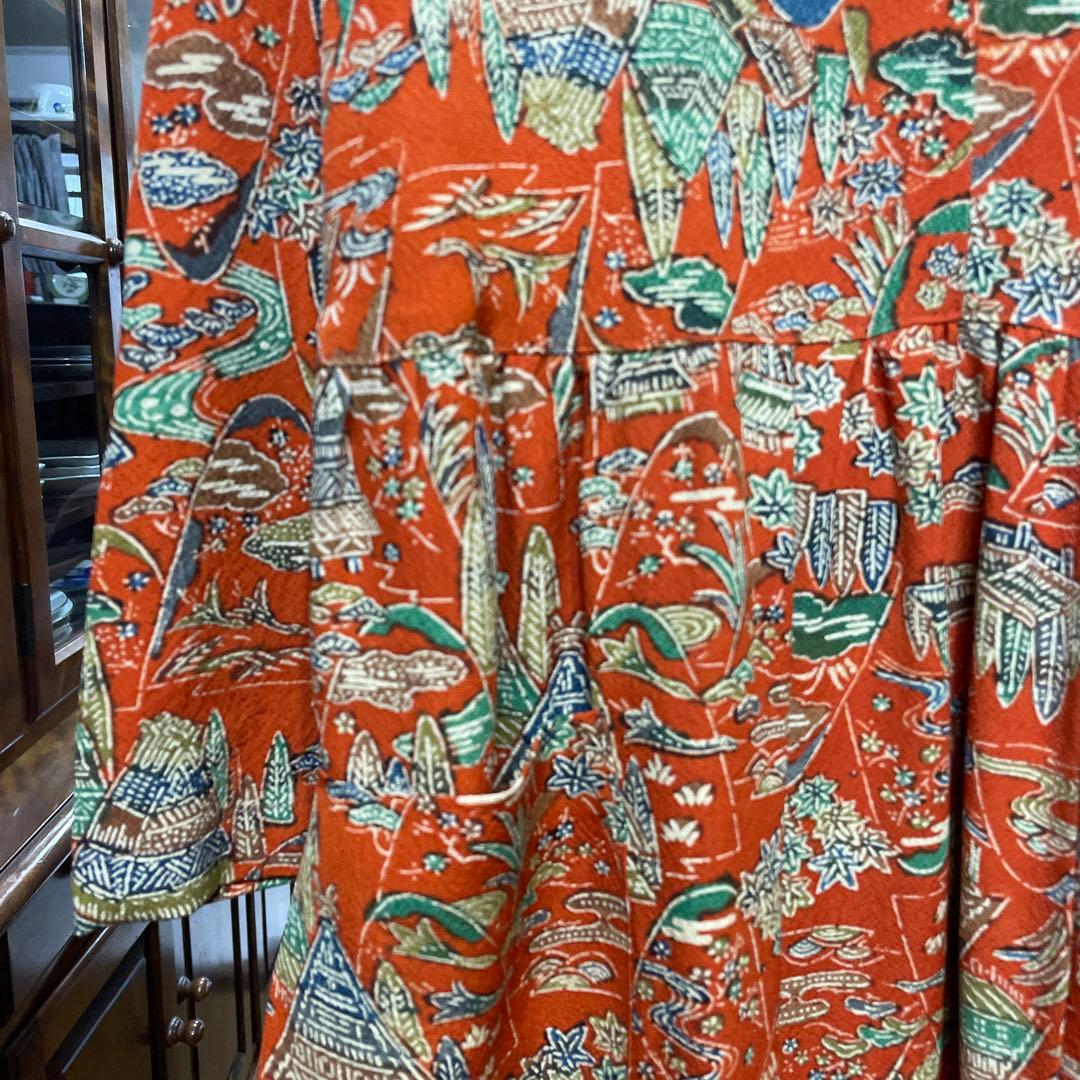 げ 正絹丹後縮緬