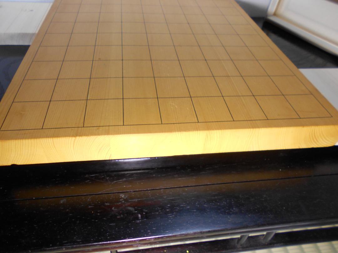 卓上本榧将棋盤　7枚ハギ　1寸/駒台セット・オマケ付き（大山康晴十五世名人） その他