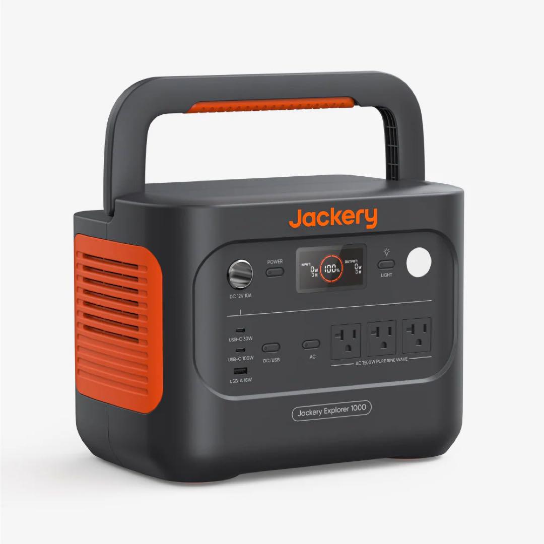 新品未開封即発送　Jackery ポータブル電源 1000 New