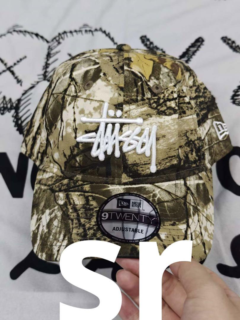 Stussy x new era キャップ