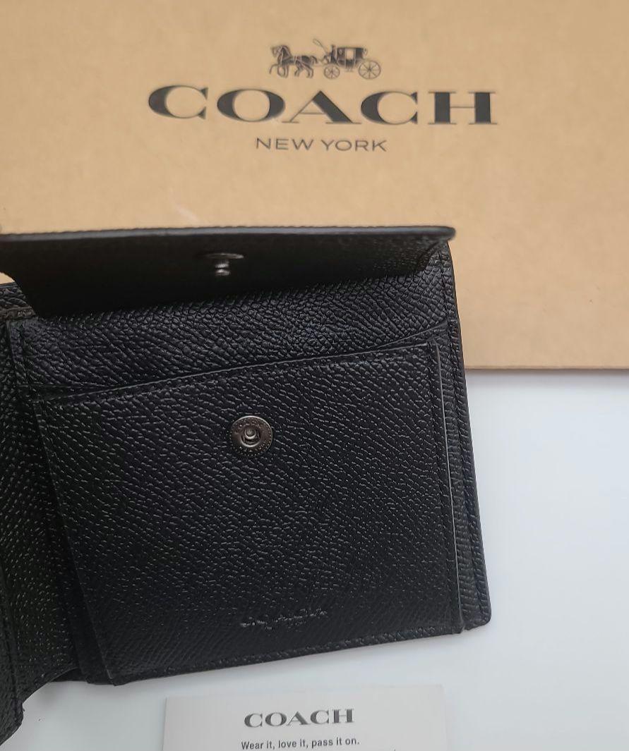 新品　COACH　コーチ　折り財布　コインウォレット　正規品