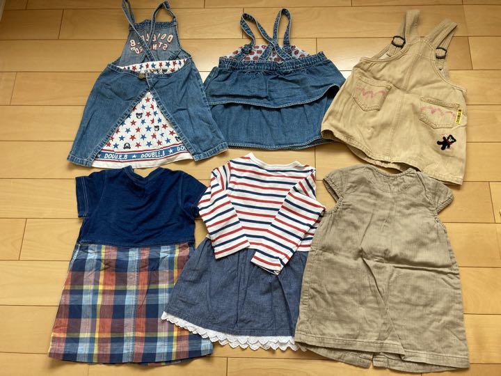 ミキハウス ダブルビー まとめ売り 女の子 90 - メルカリ