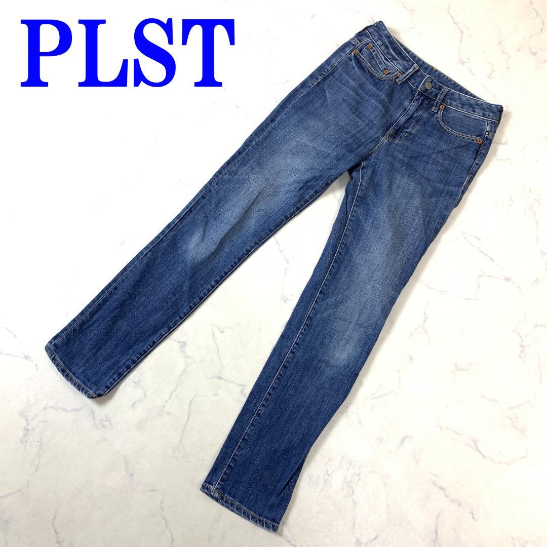 PLST プラステ スキニーデニム ジーンズ 綿 コットン 24 C3112