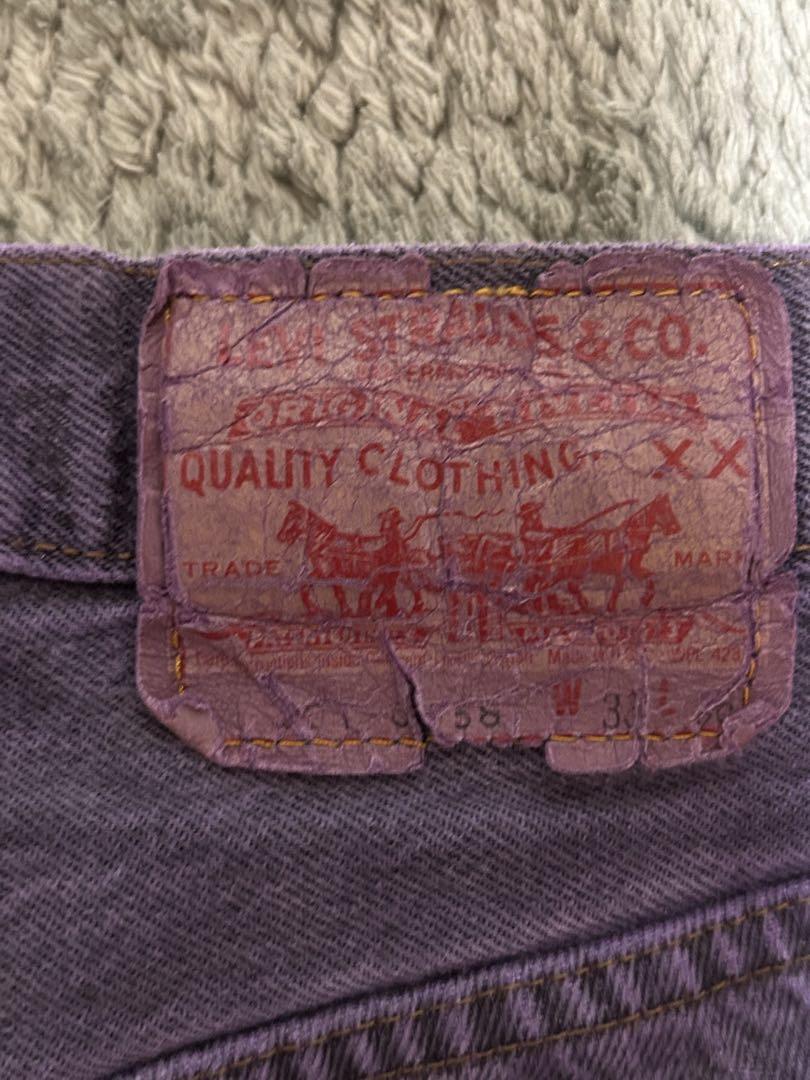 【レア】Levi's 501-0658 USA古着 紫 90s アメカジ y2k