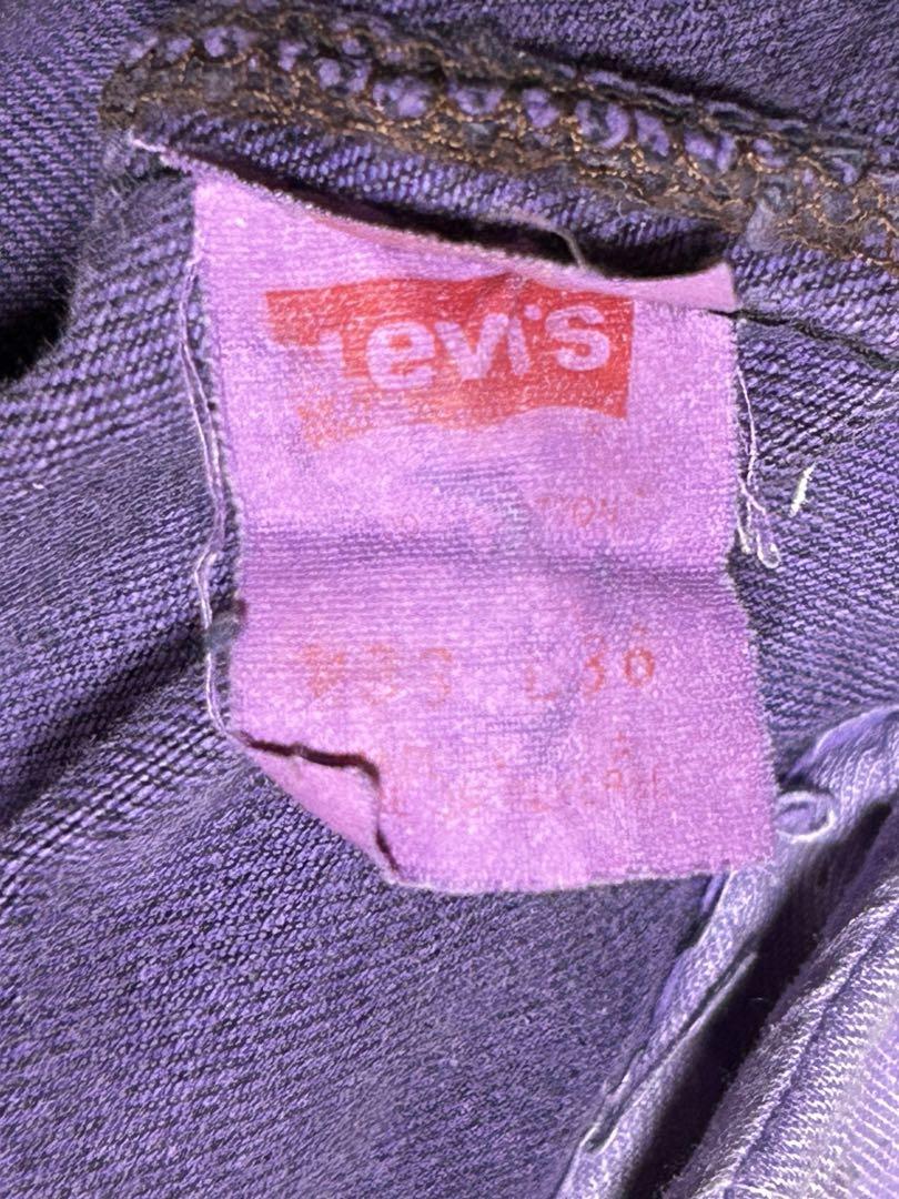 【レア】Levi's 501-0658 USA古着 紫 90s アメカジ y2k