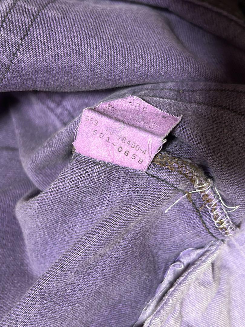 【レア】Levi's 501-0658 USA古着 紫 90s アメカジ y2k