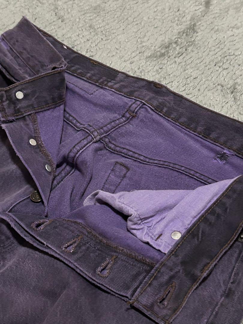 【レア】Levi's 501-0658 USA古着 紫 90s アメカジ y2k