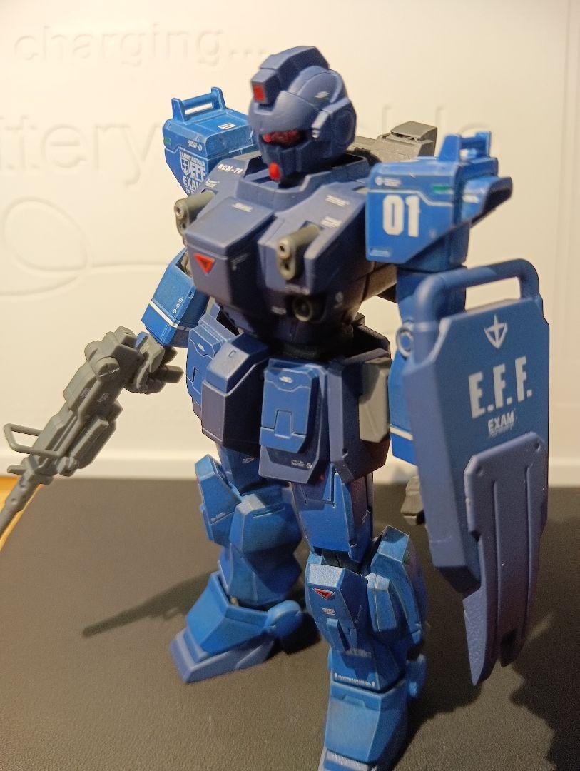 ブルーディスティニー１号機　　 ガンプラ ＨG 全塗装 完成品