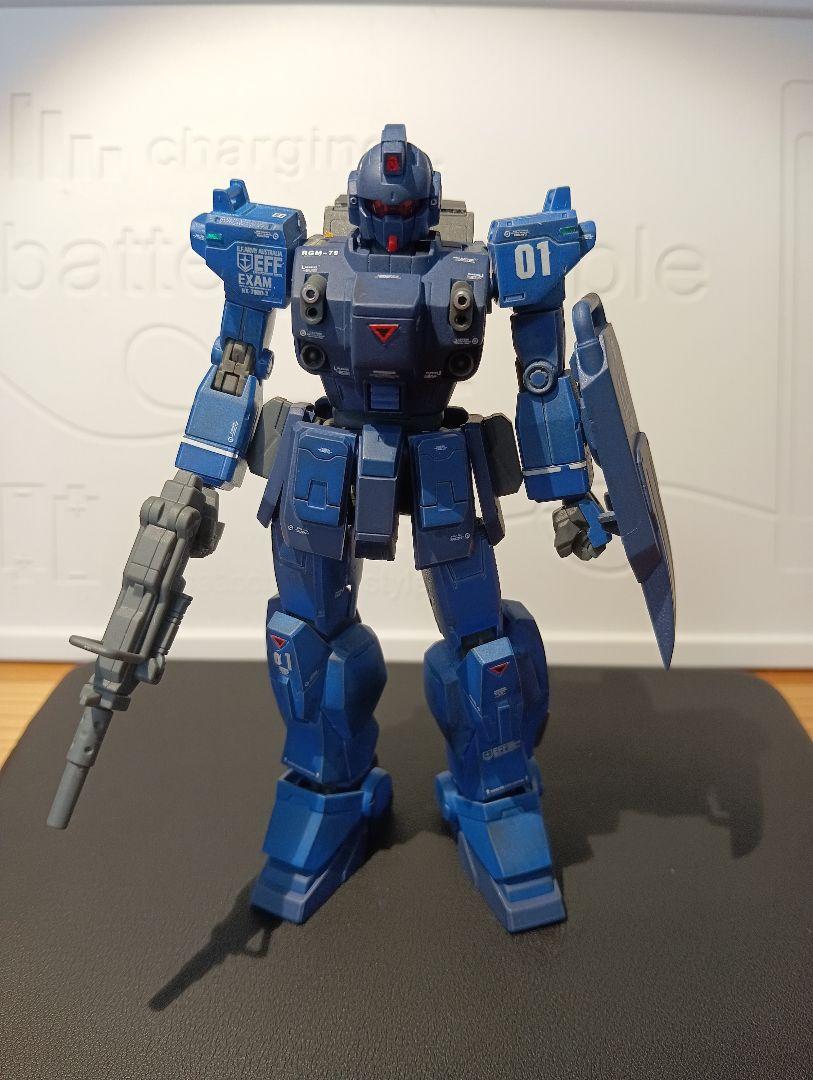 ブルーディスティニー１号機　　 ガンプラ ＨG 全塗装 完成品