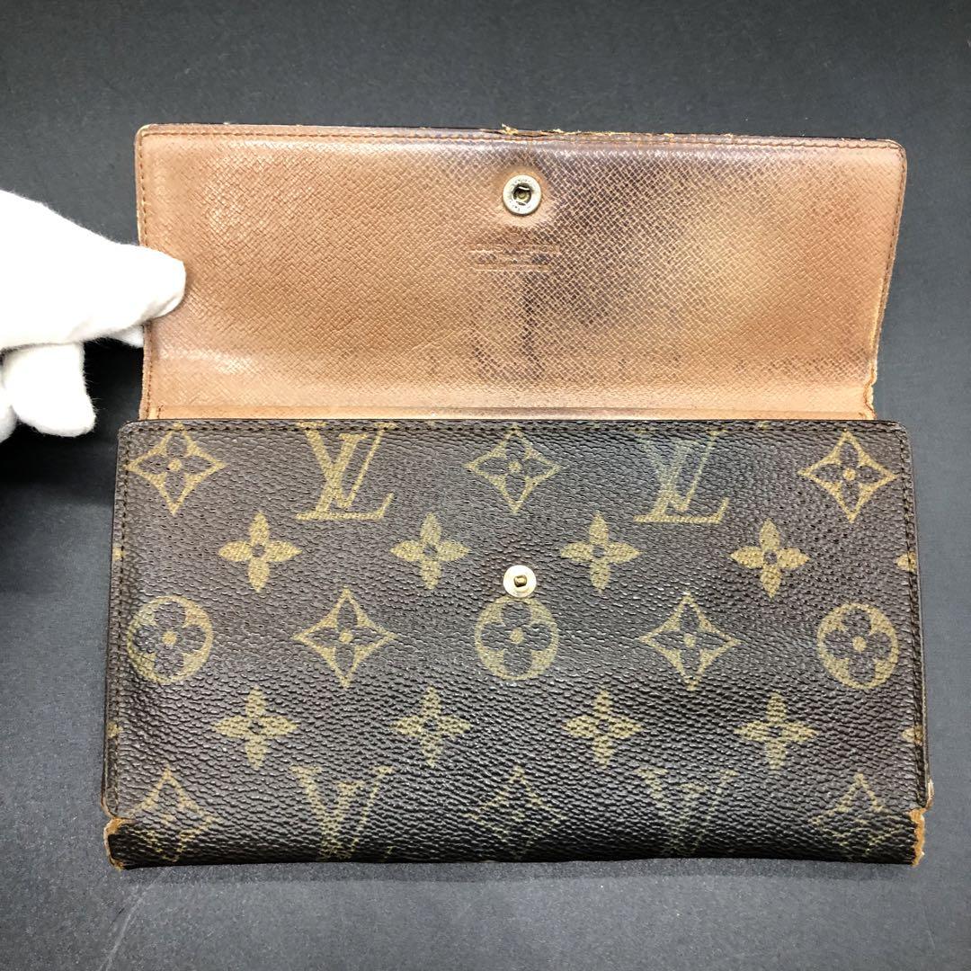 ルイヴィトン 長財布 三つ折り ポルトフォイユ インターナショナル モノグラム