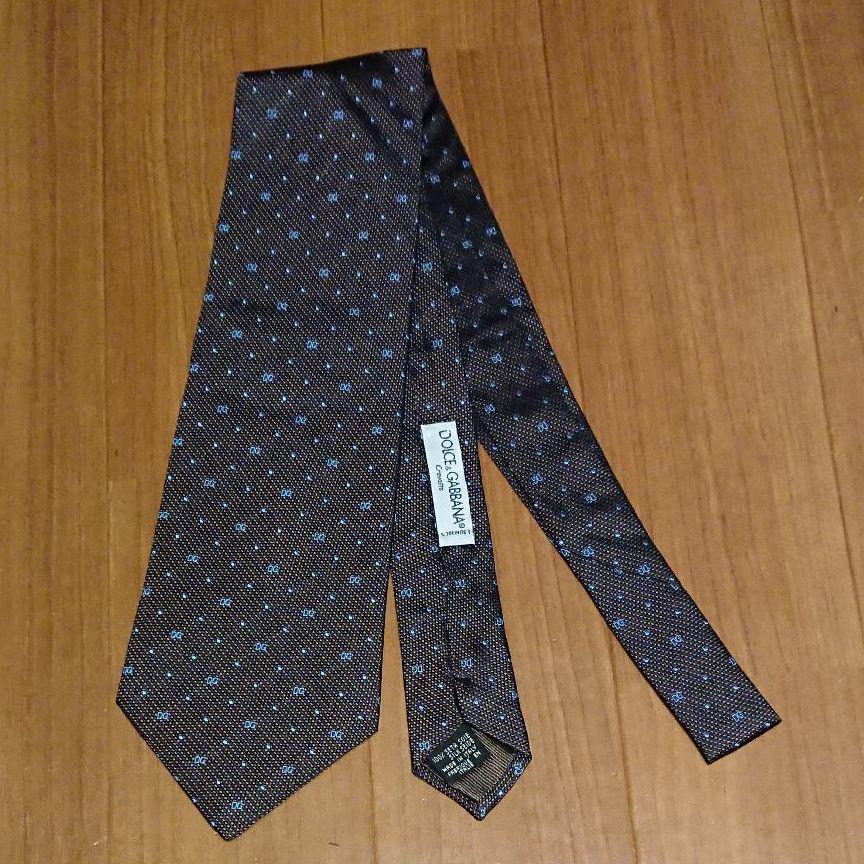 DOLCE&GABBANA ネクタイ ブラック DGロゴ 総柄 ブラックのメンズ DGロゴ ジャカード ネクタイ | Dolce&Gabbana®