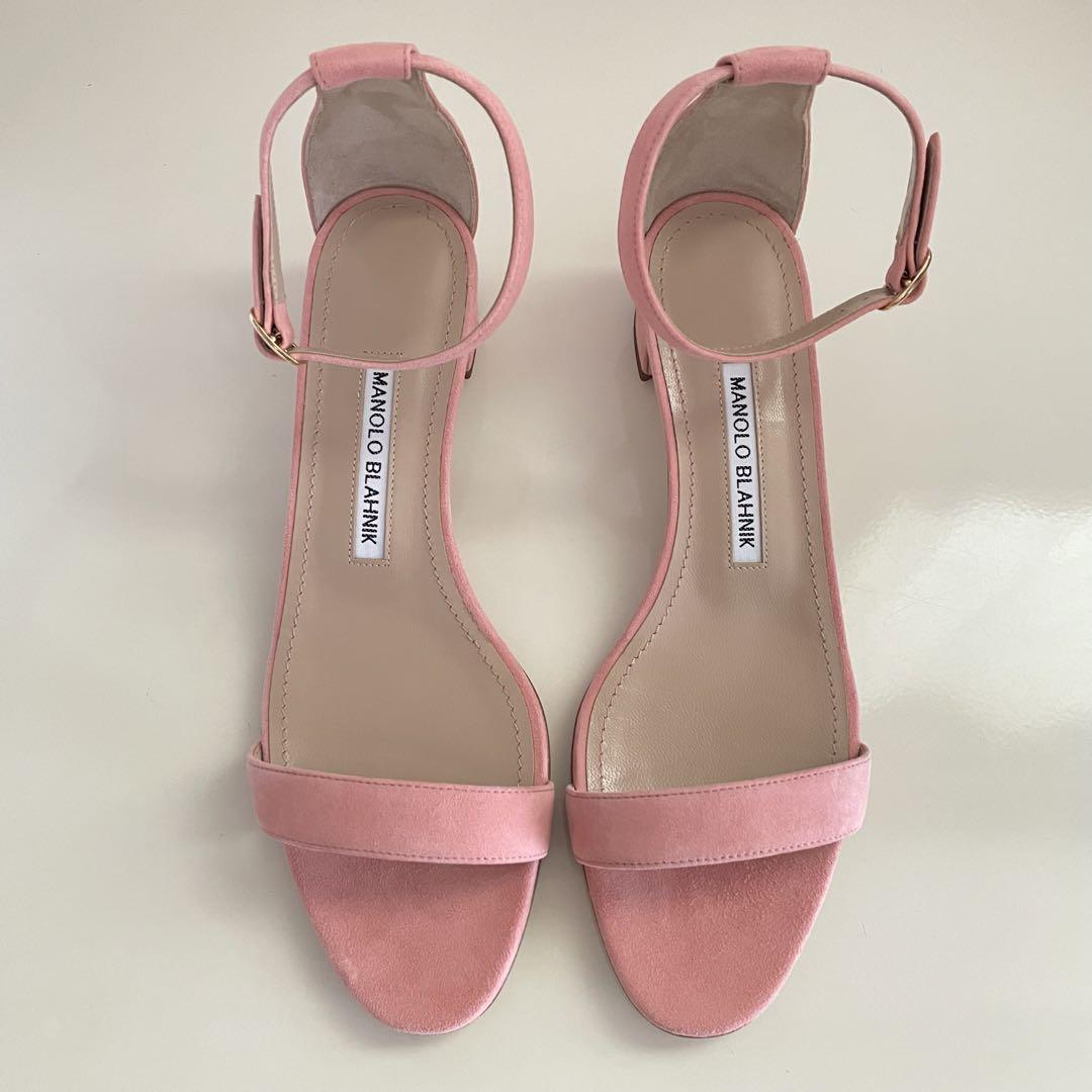 MANOLO BLAHNIK CHAFLAHI サンダル drawer 新品同様 画像2