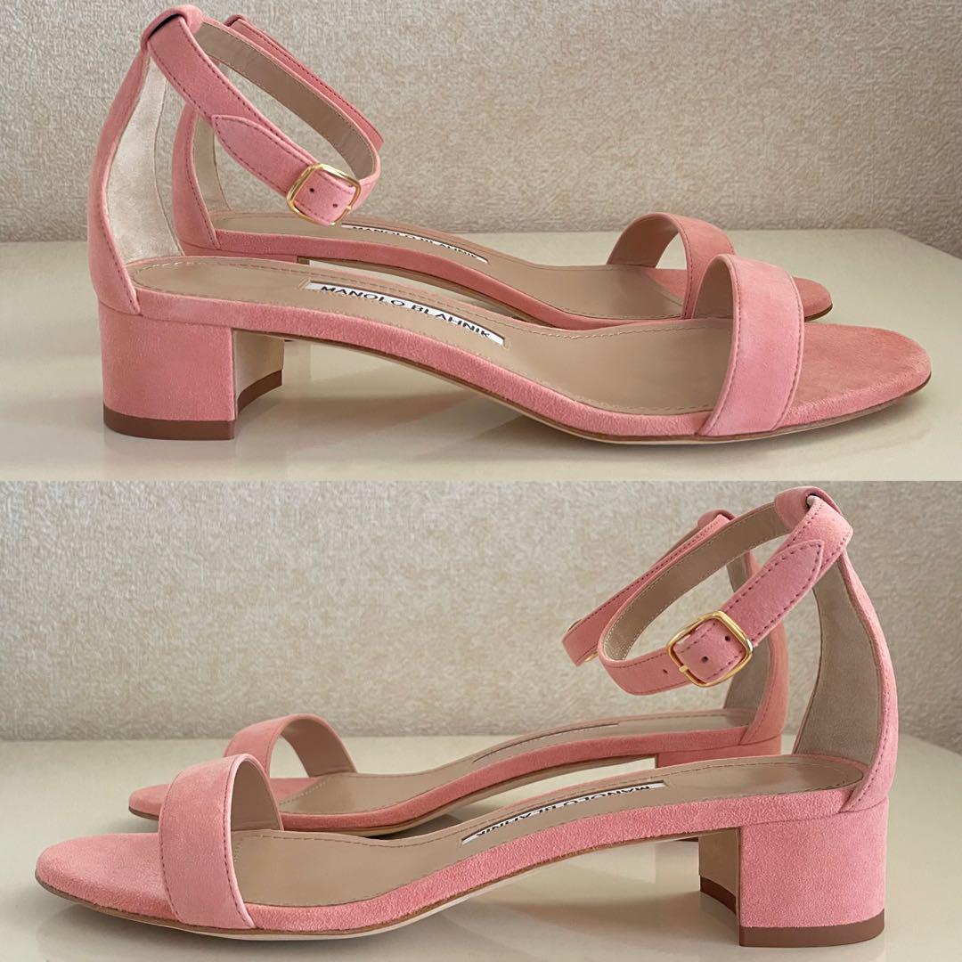MANOLO BLAHNIK CHAFLAHI サンダル drawer 新品同様 画像8
