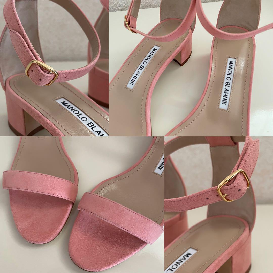 MANOLO BLAHNIK CHAFLAHI サンダル drawer 新品同様 画像9