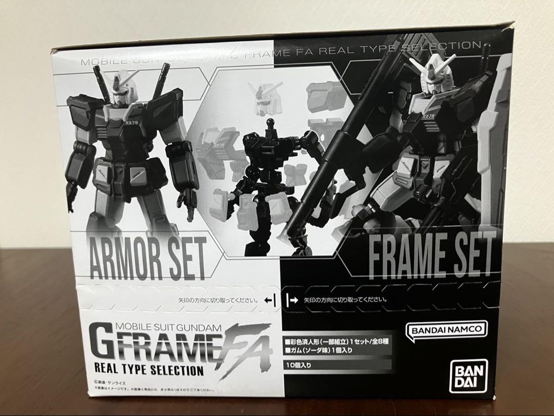 ガンダム　GフレームFA REAL TYPE 機動戦士ガンダム GフレームFA REAL TYPE SELECTION｜発売日