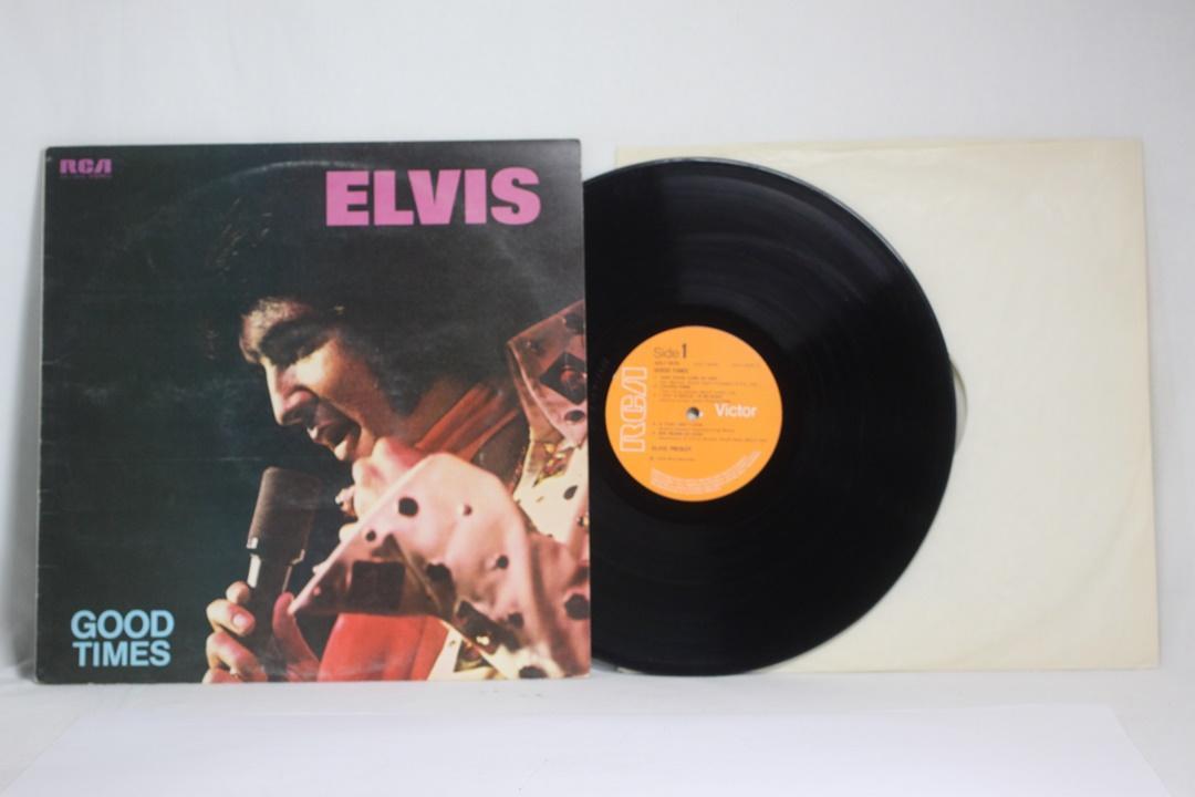 Elvis Presley Good Times Stereo UK(英)盤LP