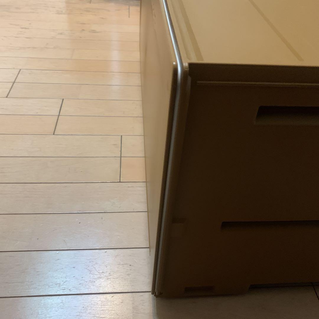Tupperware ブラウン 衣装ケース 収納ケース W750 パッキン付き
