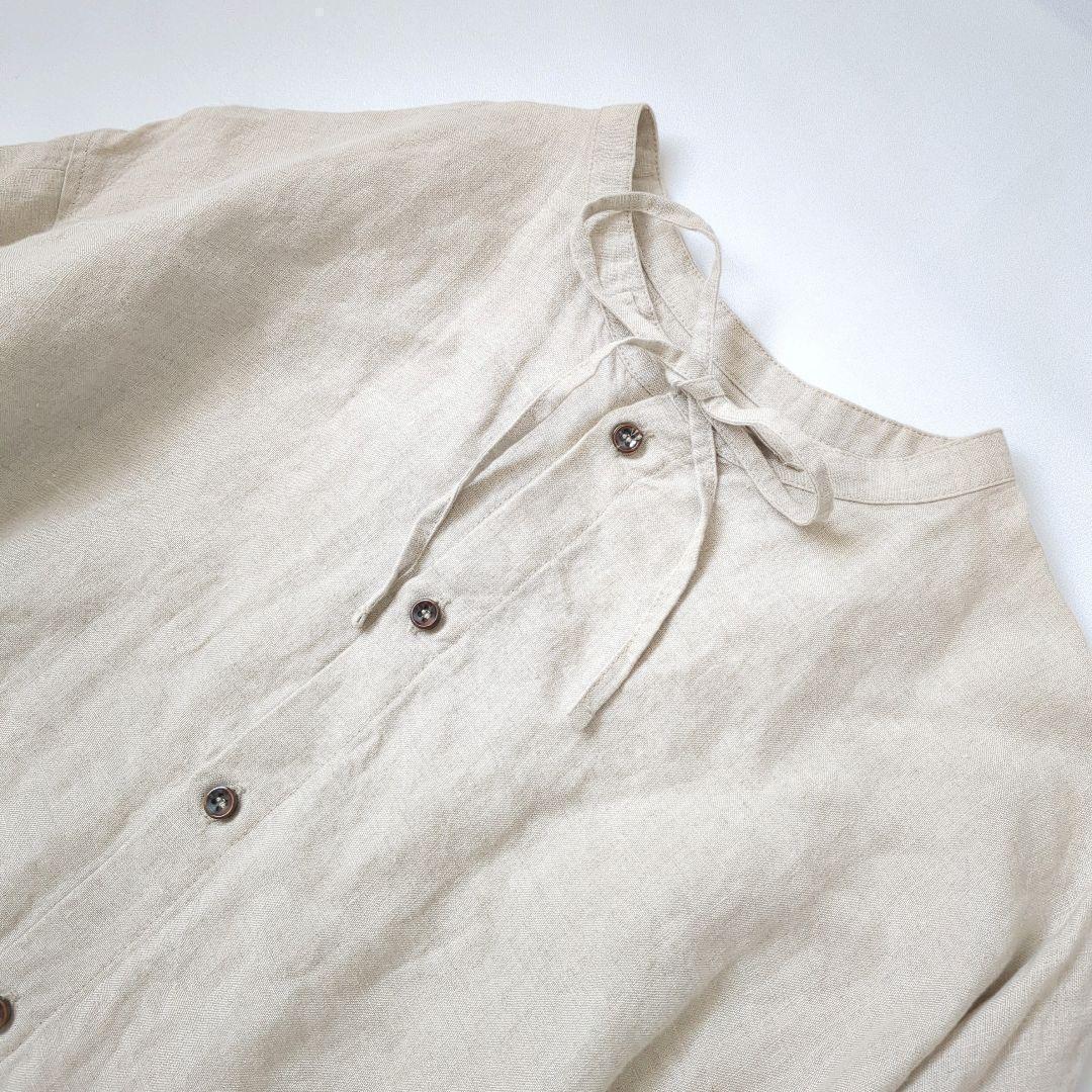 nestRobe│リネンロングワンピース メディカルガウンドレス スリット nestRobe│リネンロングワンピース メディカルガウンドレス スリット