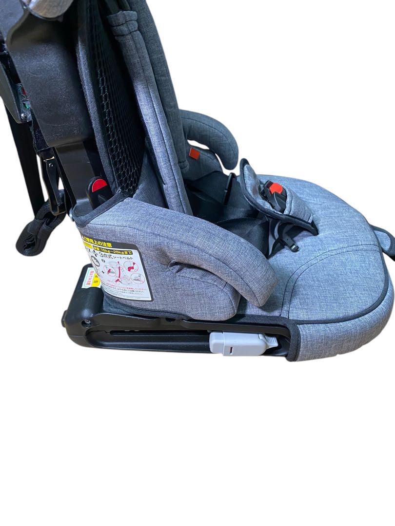 日本育児 トラベルベストEC Fix グレーデニム ジュニアシート ISOFIX 日本育児 トラベルベスト ECFIX ISOFIX グレーデニム ジュニアシート