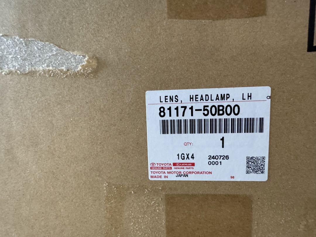 LEXUS  レクサス LS600  ヘッドライトレンズ純正品