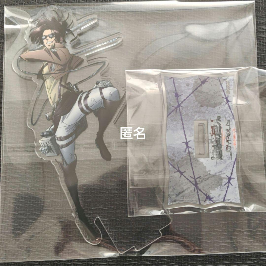 進撃の巨人　ハンジ　アクリルスタンド　ジョイポリス