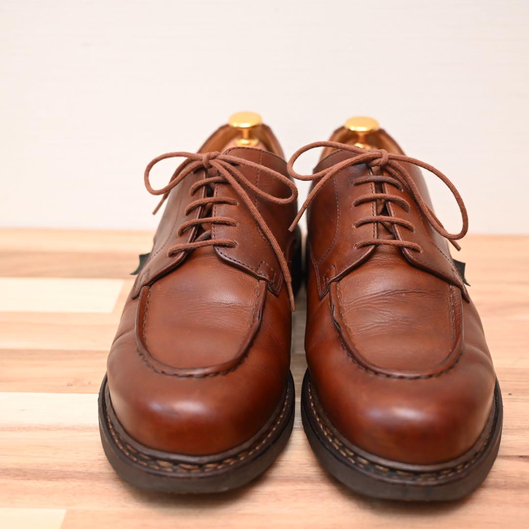 パラブーツ シャンボード マロン 7 おまけ付き Paraboot Chambord（パラブーツ シャンボード）マロンの履き