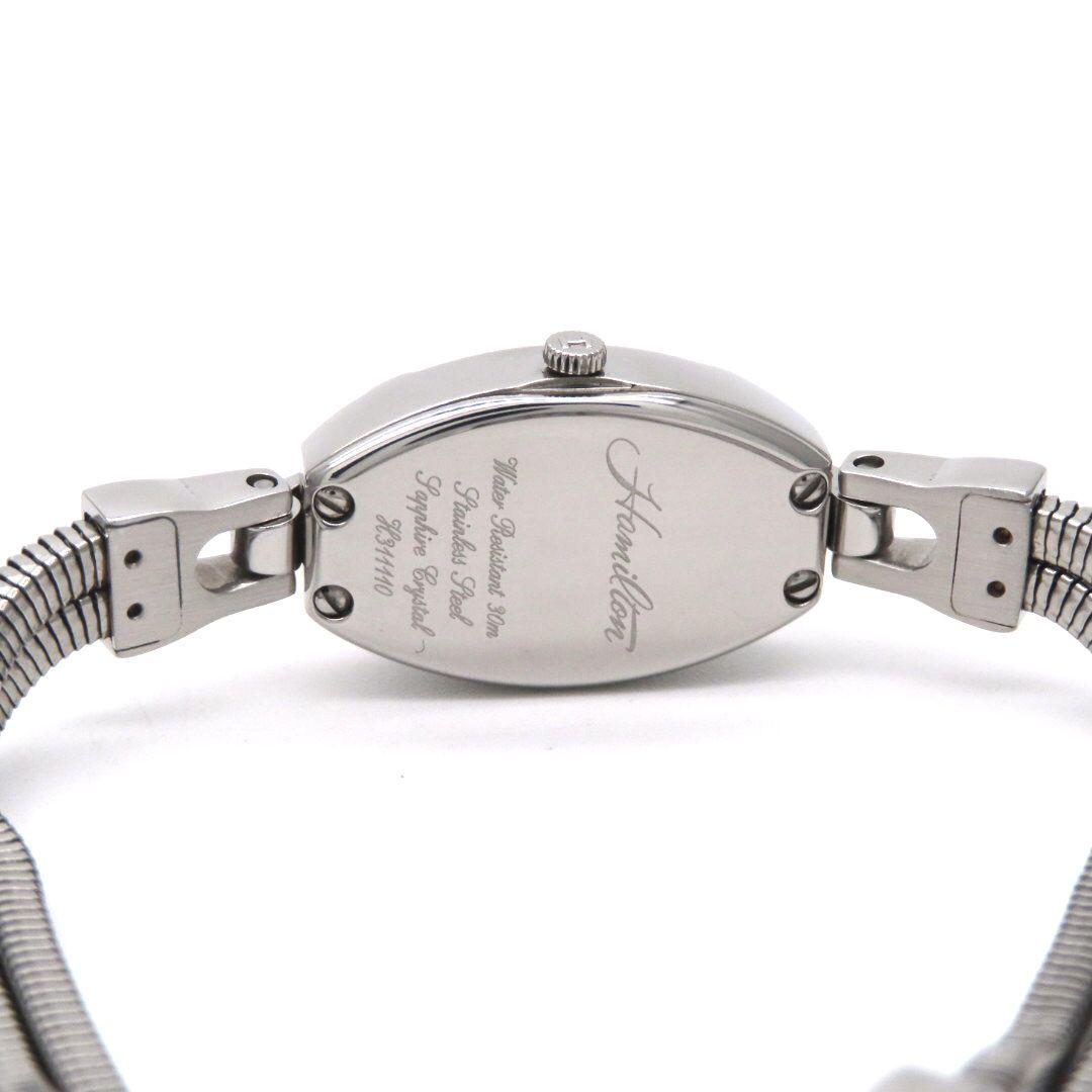 【レディハミルトン】HAMILTON ‘ハミルトン 時計‘ シルバー ☆極美品☆ HAMILTON】ハミルトン 時計 'レディハミルトン' シルバー文字盤