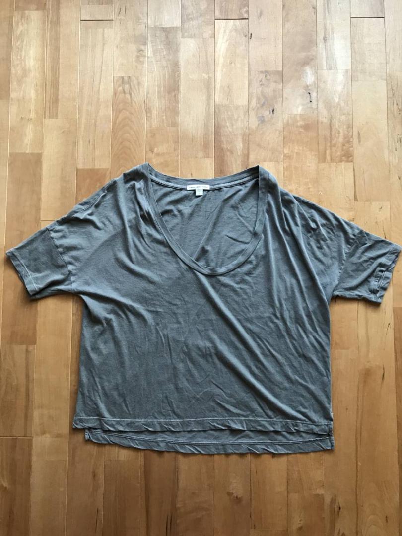 日本未発売】JAMES PERSE ジェームスパース Uネック カットソー 2