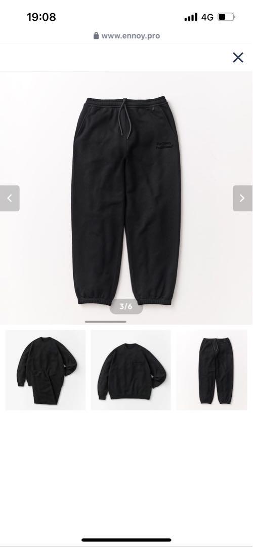 ENNOY PROFESSIONAL CREW SWEAT SET UP
