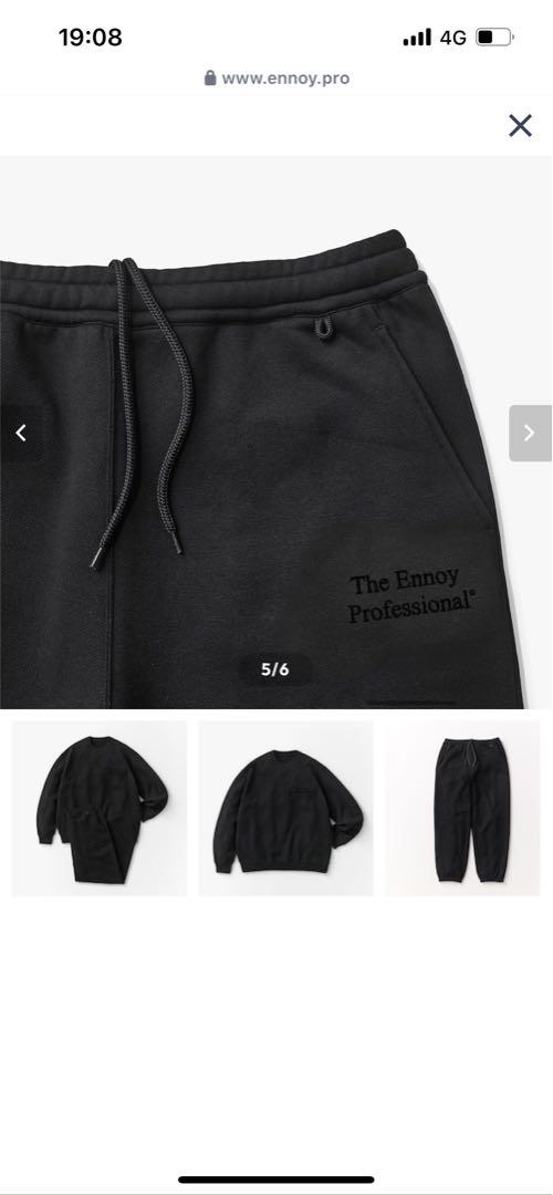 ENNOY PROFESSIONAL CREW SWEAT SET UP