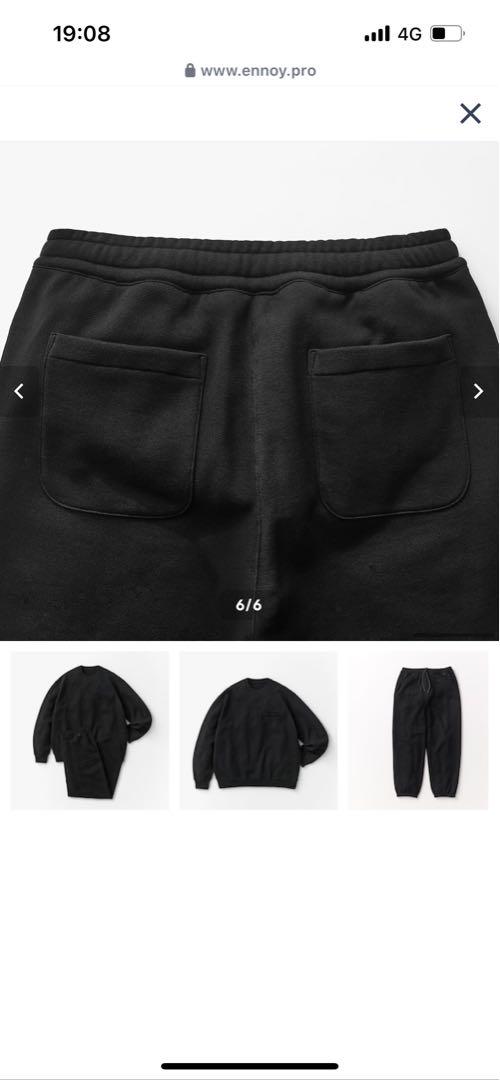 ENNOY PROFESSIONAL CREW SWEAT SET UP