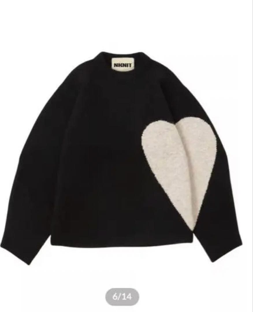nknit ハート ニット ンニット
