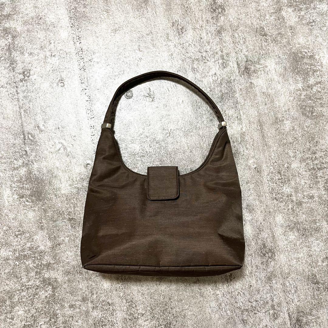 23区one hand bag ワンショルダー　ワンハンド　ブラウン