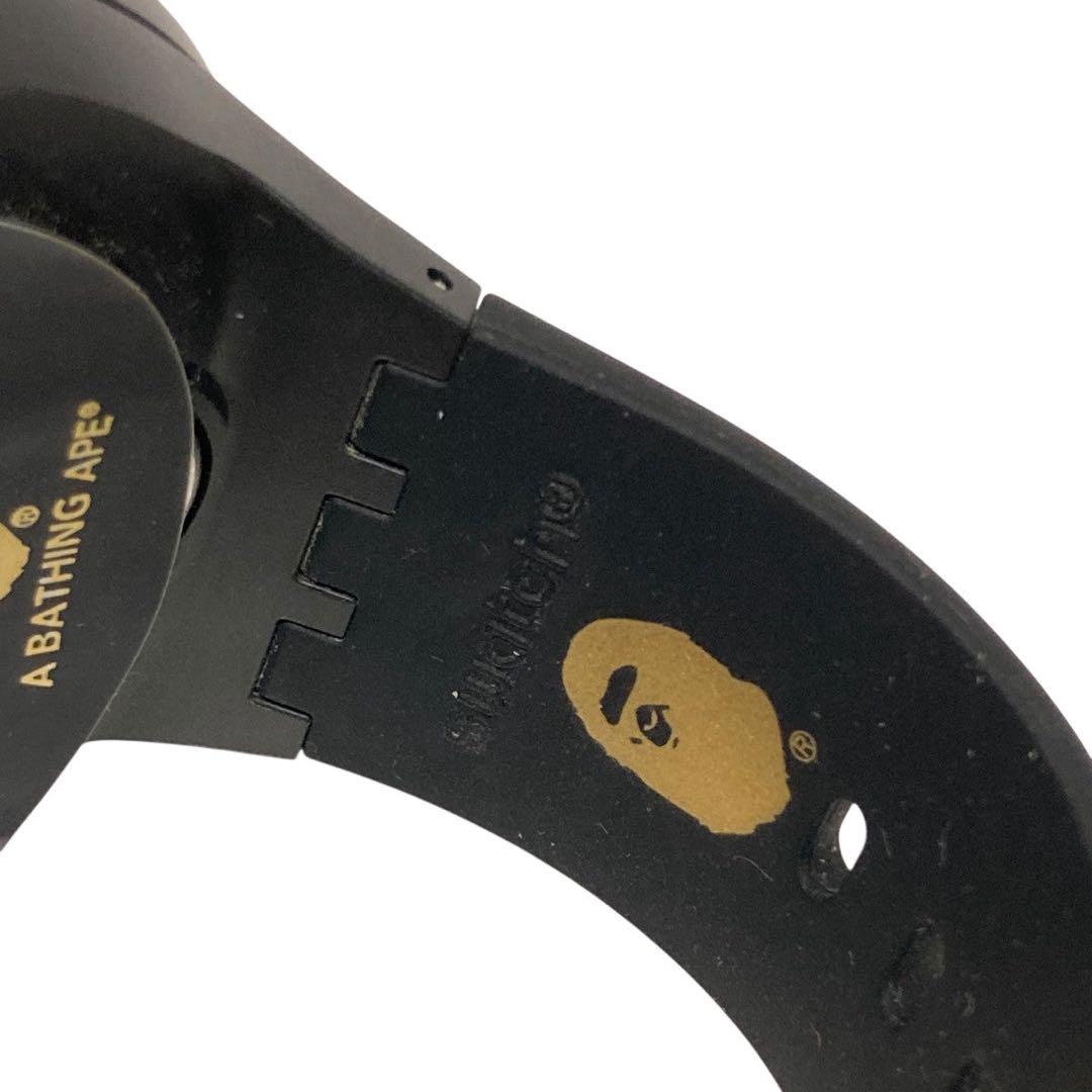 エイプ 激レア※箱付き美品 Swatch × Ape コラボ 腕時計