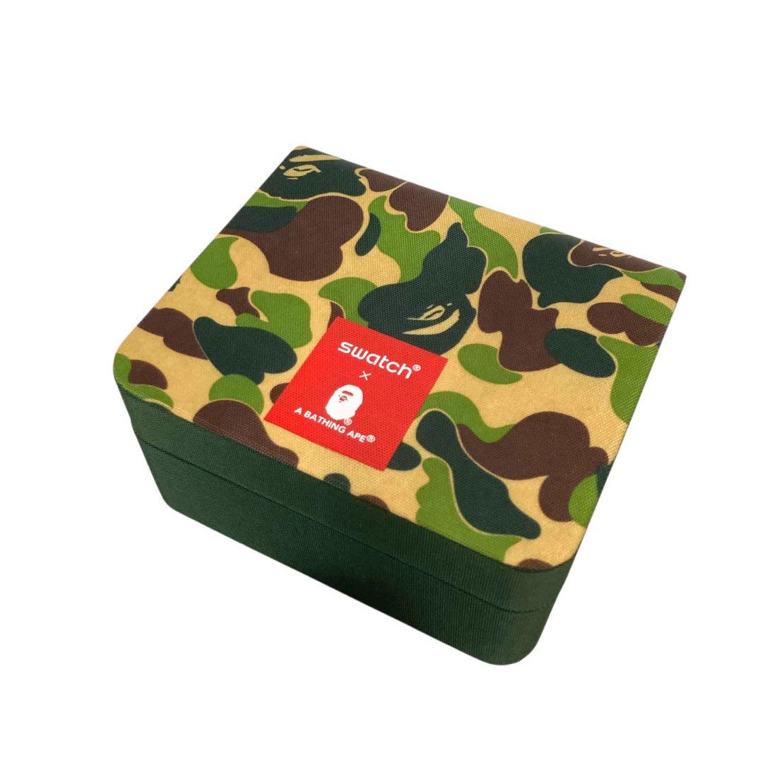 エイプ 激レア※箱付き美品 Swatch × Ape コラボ 腕時計