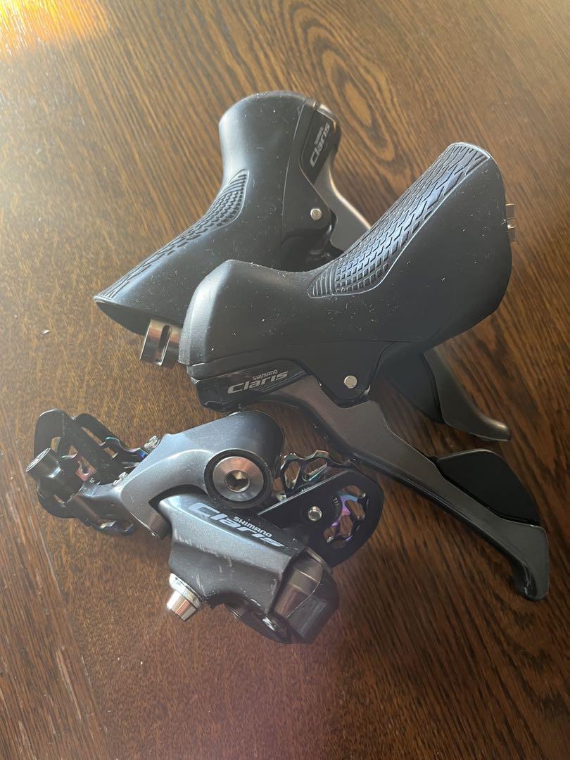 Shimano Claris シフターとリアディレイラー美品